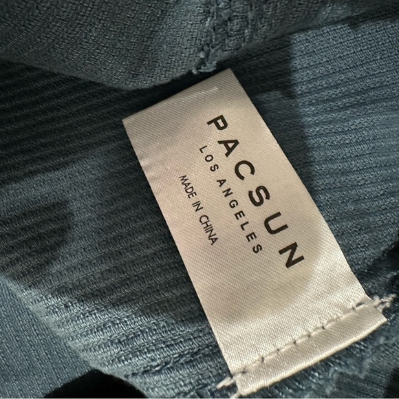 NWT PacSun Corduroy Mini Skirt Size 27 Teal Boho Festival Classic Minimal Chic - Picture 10 of 12